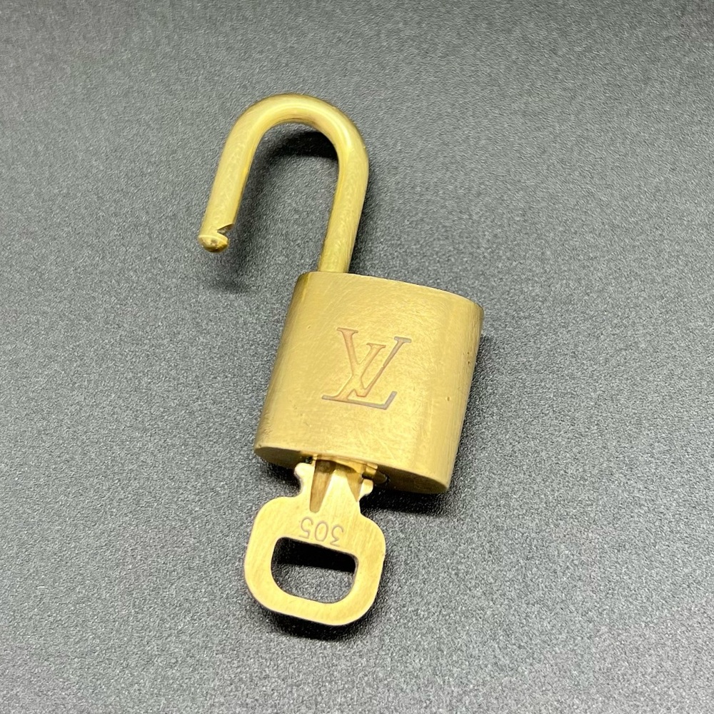 Authentic Louis Vuitton Lock and Key